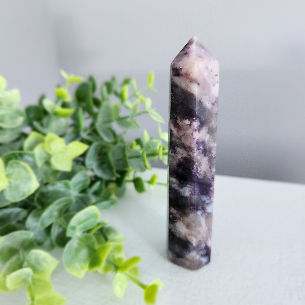 Unicorn stone - tower point crystal gemstone